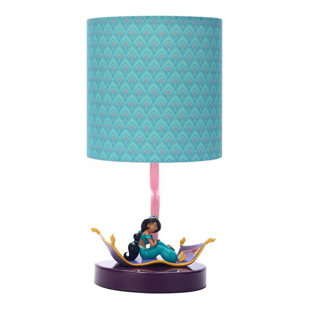 14 Inch Aladdin Jasmine Table Lamp Blue